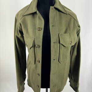1950’s Vintage U.S Army Korea War Wool Shirt OG 108